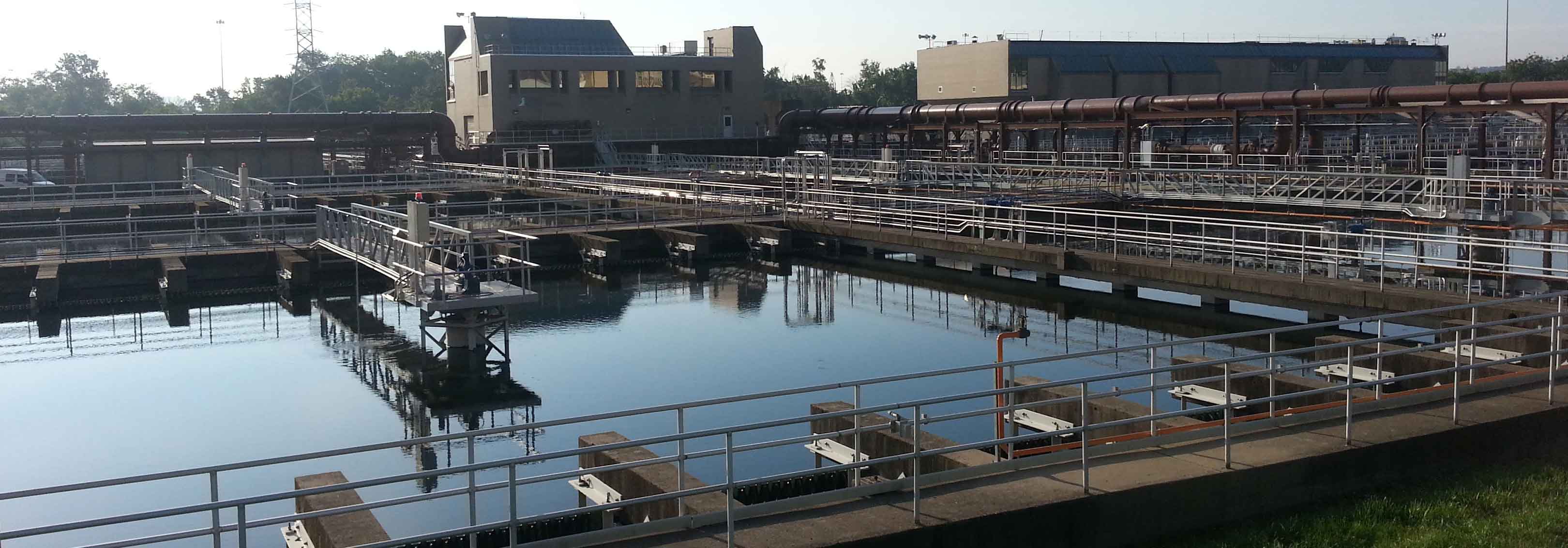 Secondary Wastewater Treatment Plant Slide Image